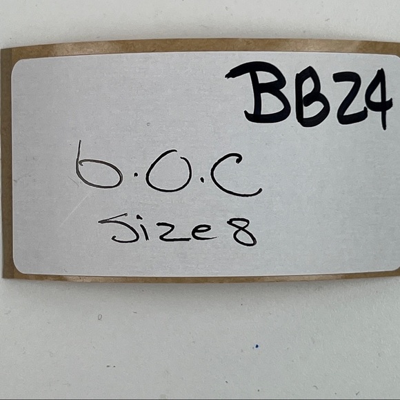 B.O.C. Born Snake Skin Print Double  Buckle Strap Sandals C83209 Women size 8 - Picture 6 of 6